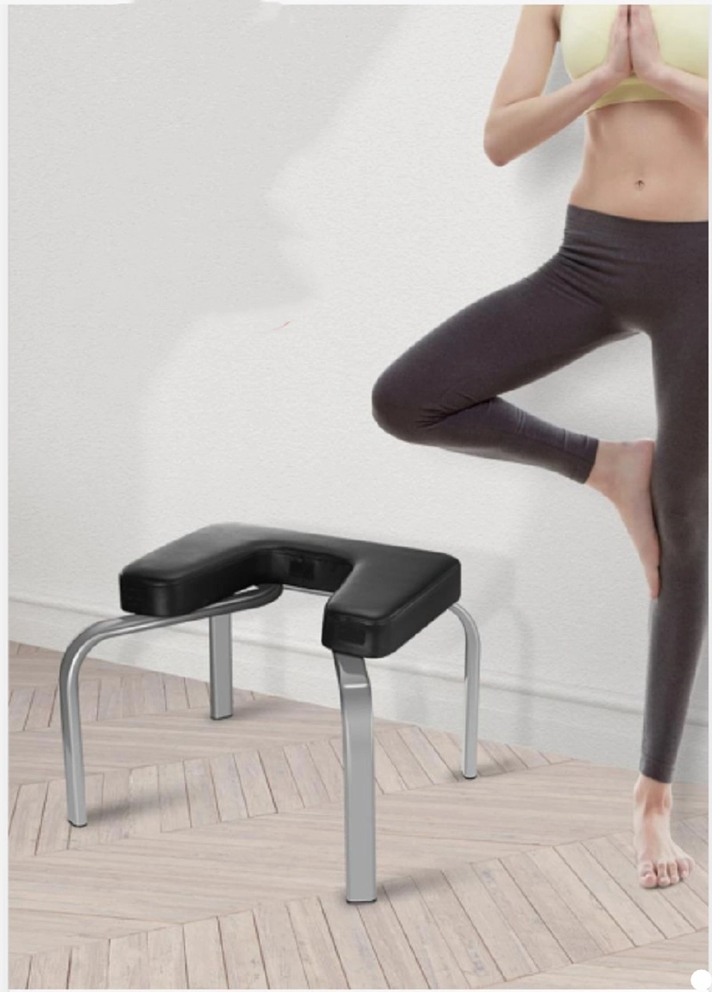 Yoga Upside Down Fitness Stool Headstand Chair Inversion Bench Push up Exercise Equipment Esg16259