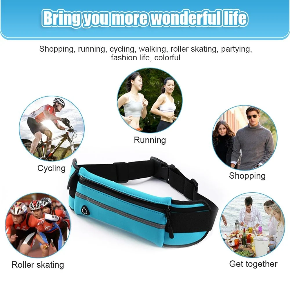 Running Fitness Shoulder Bag Outdoor Men′s Jogging Water Replenishing Bicycle Waist Bag