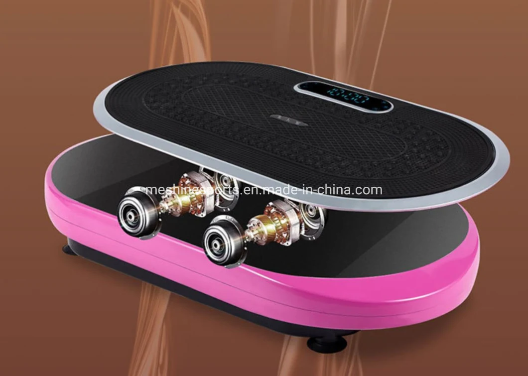 Newly Two Motors Ultrathin Horse Riding Vibration Plate Massage Machine