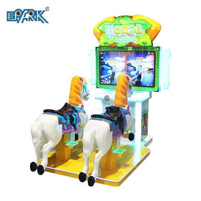 Epark Factory Double Player Скачки Ride Монетный игровой автомат для продажи